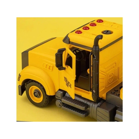 Ciężarówka do rozkręcania i skręcania Laweta Transporter + Koparka-2061738