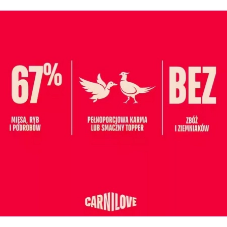 Carnilove Dog Duck & Pheasant Adult - kaczka i bażant puszka 400g-2061912