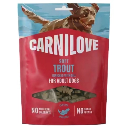 Carnilove Dog Soft Snack Trout 200g