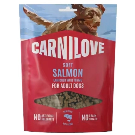 Carnilove Dog Soft Snack Salmon Small Bite 200g