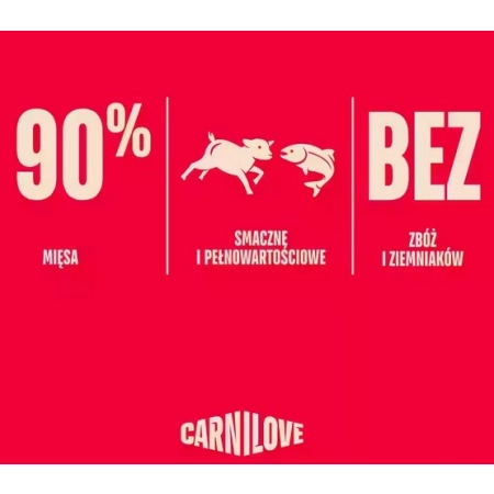 Carnilove Dog Jerky Lamb & Salmon - jagnięcina i łosoś 100g-2061949