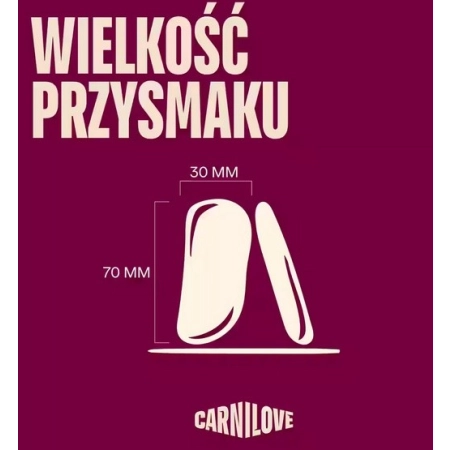 Carnilove Dog Jerky Lamb & Salmon - jagnięcina i łosoś 100g-2061950