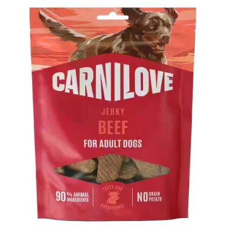 Carnilove Dog Jerky Beef Fillet - wołowina filet 100g