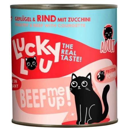 Lucky Lou Lifestage Adult Drób i wołowina puszka 800g