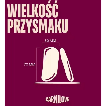 Carnilove Dog Jerky Turkey & Venison - indyk i dziczyzna 100g-2062086