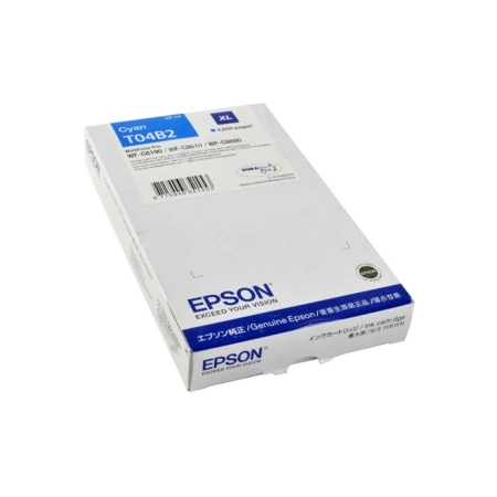 Oryginalny Tusz Cyan Epson T04B2 (C13T04B24N)
