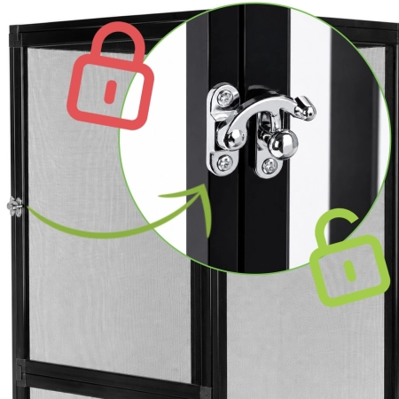 Terrario Nexframe S-Line 42x42x66 - terrarium z siatki-2062794