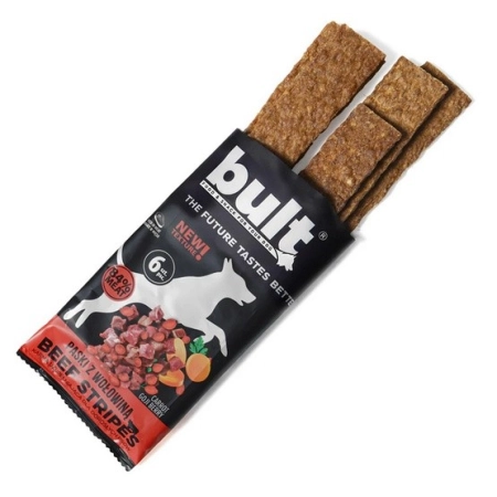 Bult Superfood Tasty Stripes Paski z wołowiną 60g-2062989