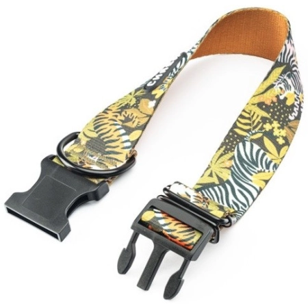 CHABA Obroża regulowana Bull Story IV M/L Jungle-2063248