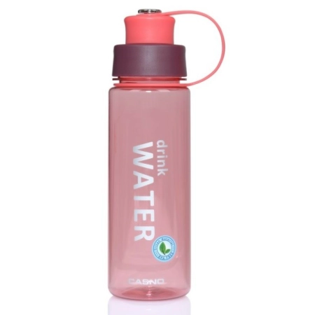 BUTELKA NA WODĘ CASNO OHIO CLEAR 1000 ML CZERWONA