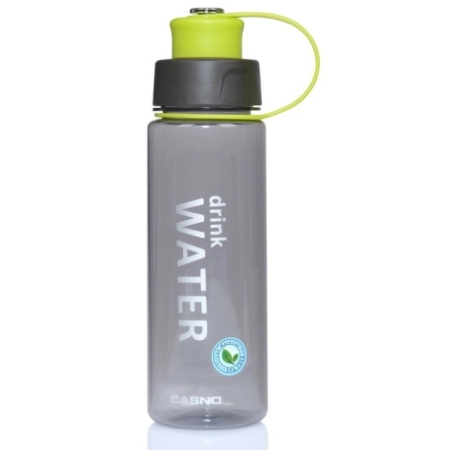 BUTELKA NA WODĘ CASNO OHIO CLEAR 1000 ML SZARA ZIELONA
