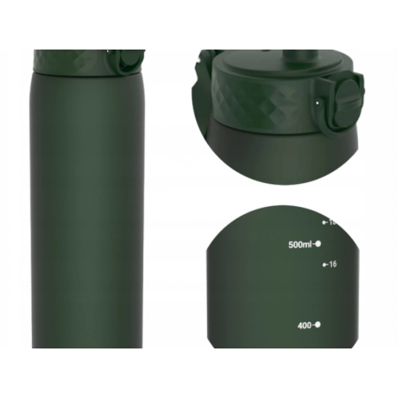 Butelka ION8 500ml - ciemny Zielony