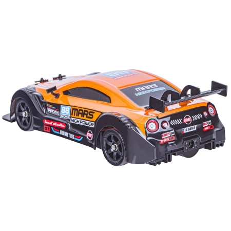 KAROSERIA Do Samochodu Do Driftu Auto Drift 1:16 Pomarańczowy Nissan GTR LED-2066062