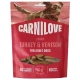 Carnilove Dog Jerky Turkey & Venison - indyk i dziczyzna 100g