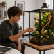 Terrario Nexframe S-Line 42x42x66 - terrarium z siatki-2062791