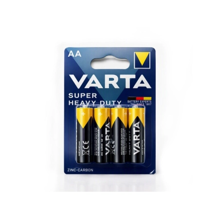 Bateria Cynkowo-węglowa VARTA 1,5V R6 AA - Blister 4 Sztuki