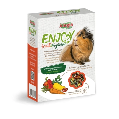 Alegia Enjoy fruits and vegetables dla świnki morskiej 340g