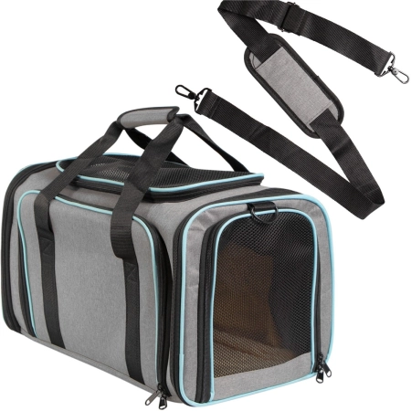 Furrever Friends Airy Tent & Bag - rozkładany transporter dla kota i psa-2119925
