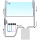 Chihiros Dosing Flow Adapter 16mm - reaktor zewnętrzny nawozów-2119437