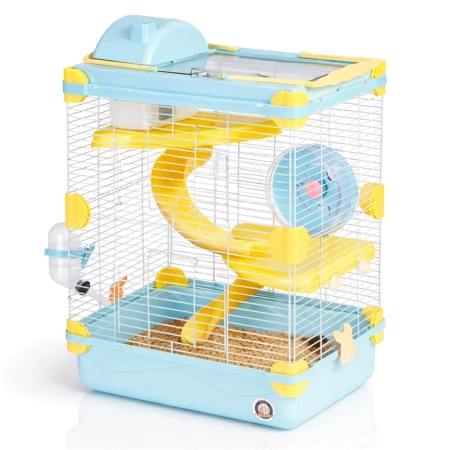 Furrever Friends Miku Double Easy Blue - klatka dla małych gryzoni zestaw