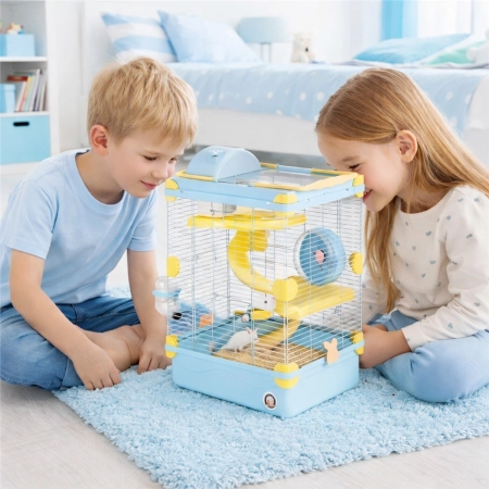 Furrever Friends Miku Double Easy Blue - klatka dla małych gryzoni zestaw-2120393