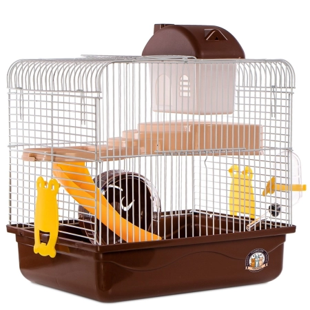 Furrever Friends Miku Homie L Brown - klatka dla małych gryzoni kompletny zestaw-2122553