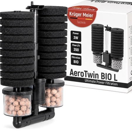 Kruger Meier AeroTwin BIO L - filtr wewnętrzny gąbkowy z biofiltracją-2122664
