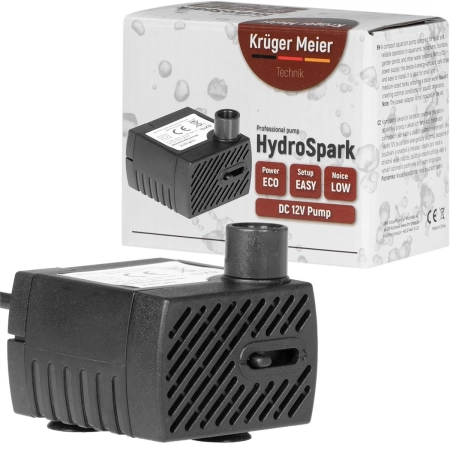 Kruger Meier HydroSpark All Connect - pompa wody 300l/h 12V i 230V-2123230