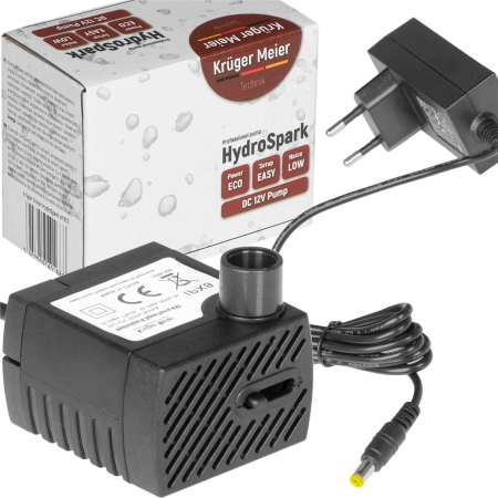 Kruger Meier HydroSpark All Connect - pompa wody 300l/h 12V i 230V-2123234
