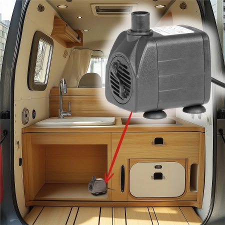 Kruger Meier HydroSpark All Connect - pompa wody 650l/h 12V i 230V-2123266
