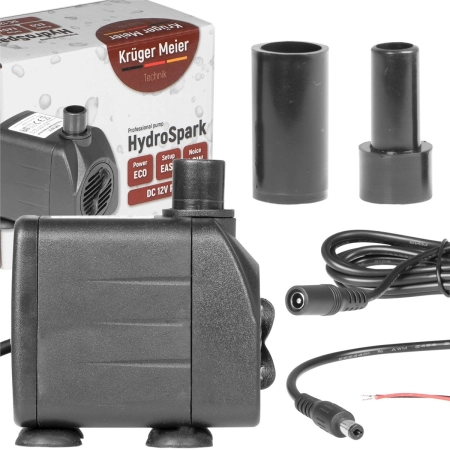 Kruger Meier HydroSpark All Connect - pompa wody 650l/h 12V i 230V-2123267