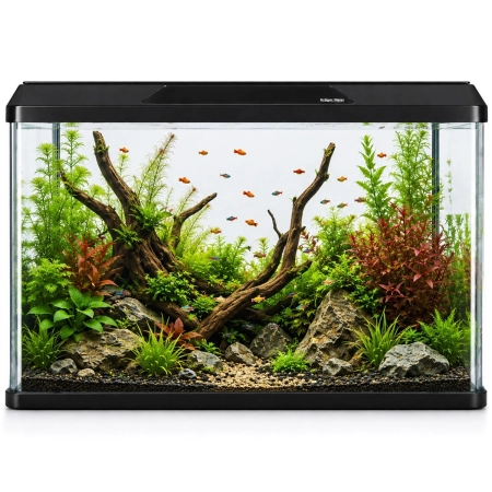 Kruger Meier LAORIA Panoramic 600 - akwarium 60l z oświetleniem i pokrywą-2123416