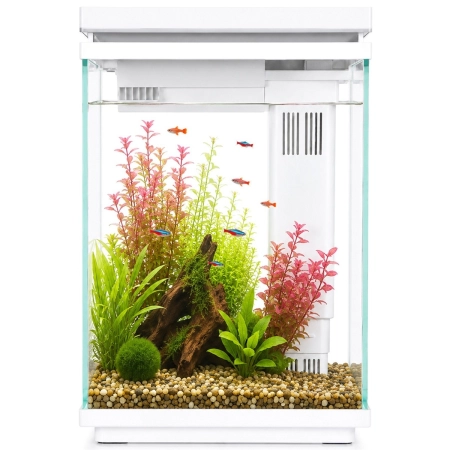 Kruger Meier LUMIQ AquaCube 10l White - akwarium z filtrem i oświetleniem-2123459
