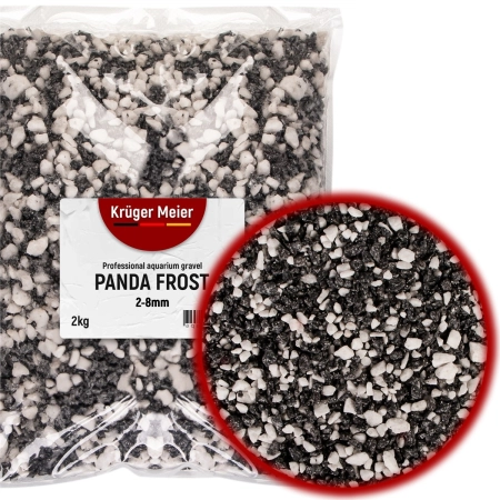 Kruger Meier Panda Frost 2–8 mm – Żwirek akwarystyczny 2 kg-2123614