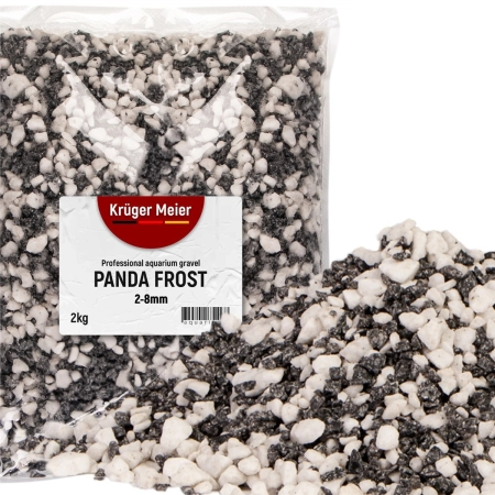 Kruger Meier Panda Frost 2–8 mm – Żwirek akwarystyczny 2 kg-2123620