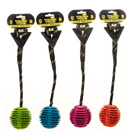 HappyPet Atomic Rope Ball - piłka na sznurku-2124206