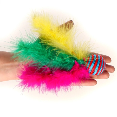 HappyPet Carnival Ball Toy - zabawka dla kotów 2 szt-2124257