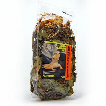 Komodo Beared Dragon Mix 80g - zioła lecznicze dla agamy