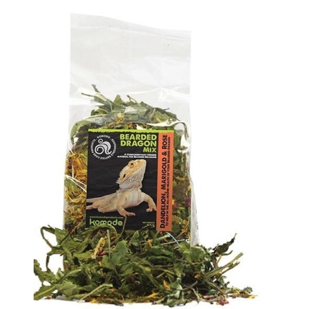 Komodo Beared Dragon Mix 80g - zioła lecznicze dla agamy-2124345