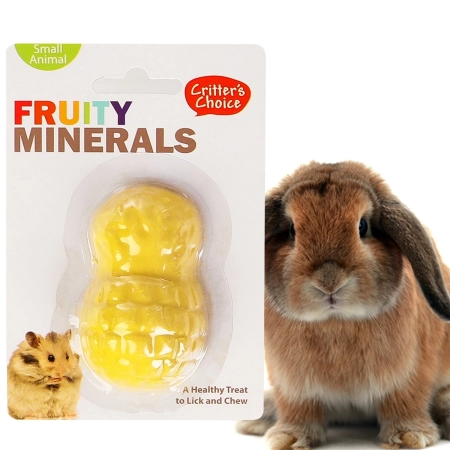 HappyPet Fruity Minerals 30g - kostka wapienna ananasowa-2124384