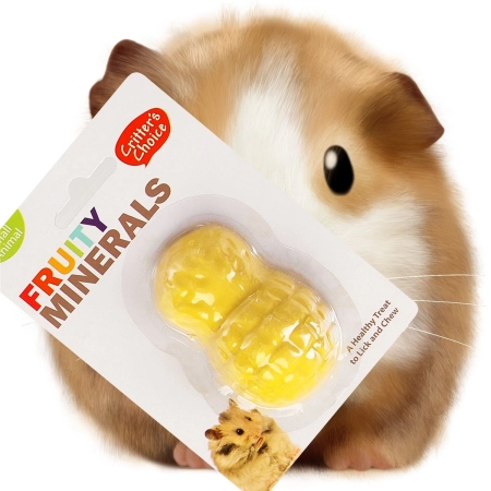 HappyPet Fruity Minerals 30g - kostka wapienna ananasowa-2124385