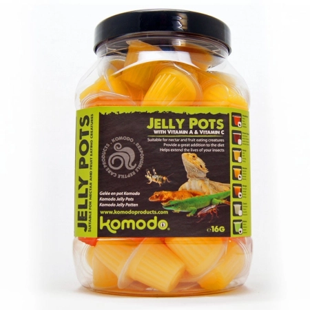 Komodo Jelly Pot Fruit Mix  Jar - miks owocowy w żelu 60szt.-2124504