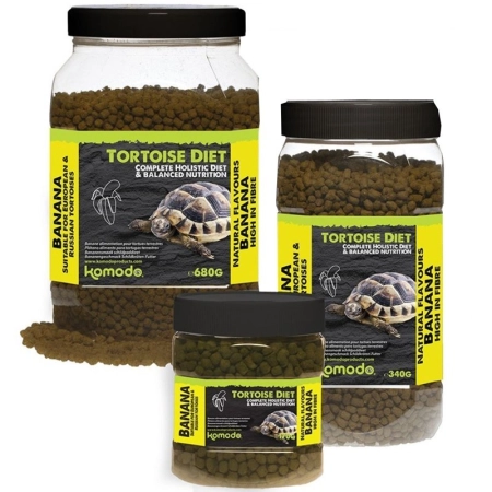 Komodo Tortoise Diet Banana 680g - pokarm dla żółwi-2124702