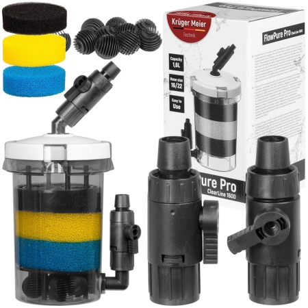 Kruger Meier FlowPure Pro 1600 - prefiltr kubełkowy zewnętrzny 16/22-2125251
