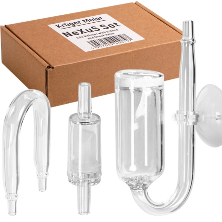 Kruger Meier NeXus Set CO2 - dyfuzor kolanko i zawór zwrotny do CO2-2125717