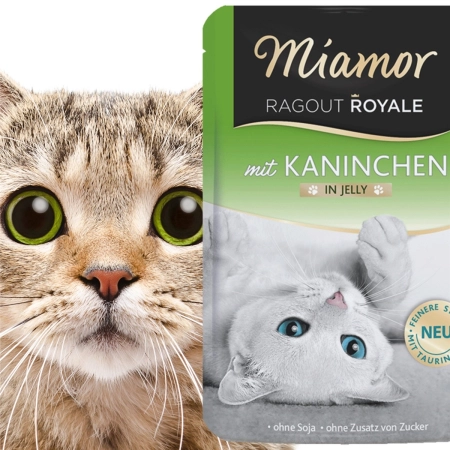 Miamor Royale mit Kaninchen - mokra karma królik w galarecie 100g-2126813