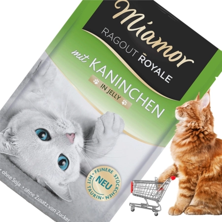 Miamor Royale mit Kaninchen - mokra karma królik w galarecie 100g-2126815