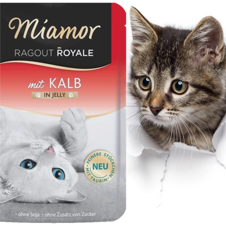 Miamor Royale mit Kalb - mokra karma cielęcina w galarecie 100g-2126822