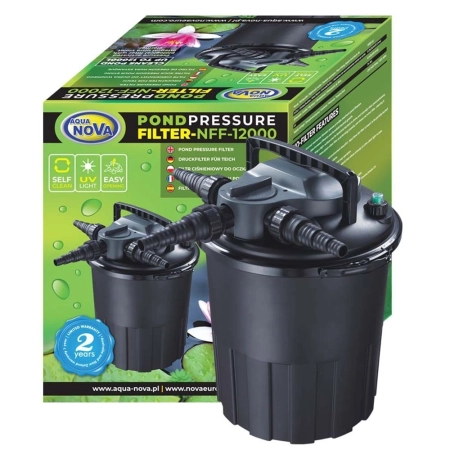 Aqua Nova NFF-12000 - filtr ciśnieniowy do oczka wodnego z lampą UV