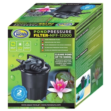 Aqua Nova NFF-12000 - filtr ciśnieniowy do oczka wodnego z lampą UV-2127718